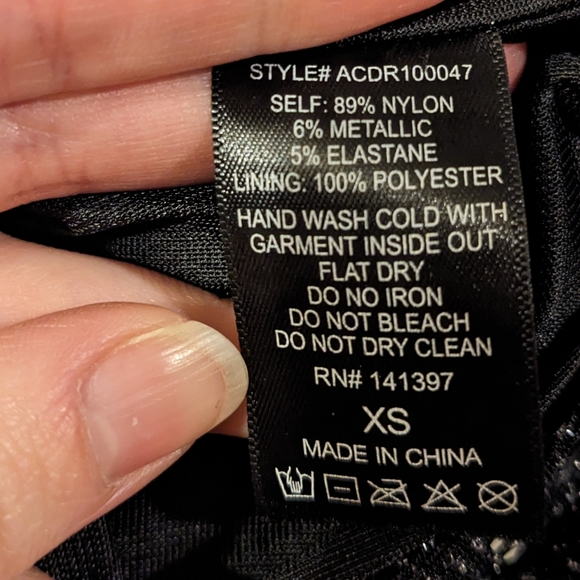 ASTR THE LABEL Metallic Dress Size XS - Picture 7 of 7